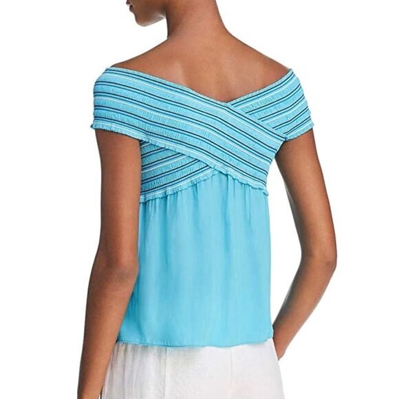 Ramy Brooke Charley Off The Shoulder Blouse - Picture 2 of 5